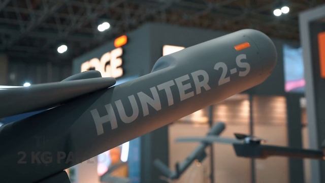 Showcasing the HUNTER 2-S Swarming Drones at LAAD 2023 | EDGE смотреть онлайн