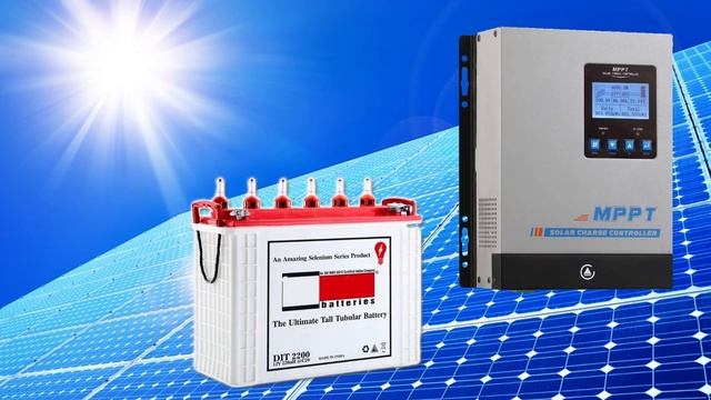 MPPT Solar Charge Controller 60A Hybrid Installation | MPPT & UPS Connections