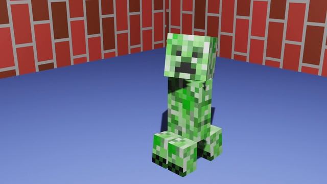 creeper animation Test ( Blender ) смотреть онлайн