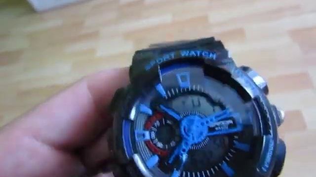 Шикарные часы "Sport watch" с Aliexspress смотреть онлайн
