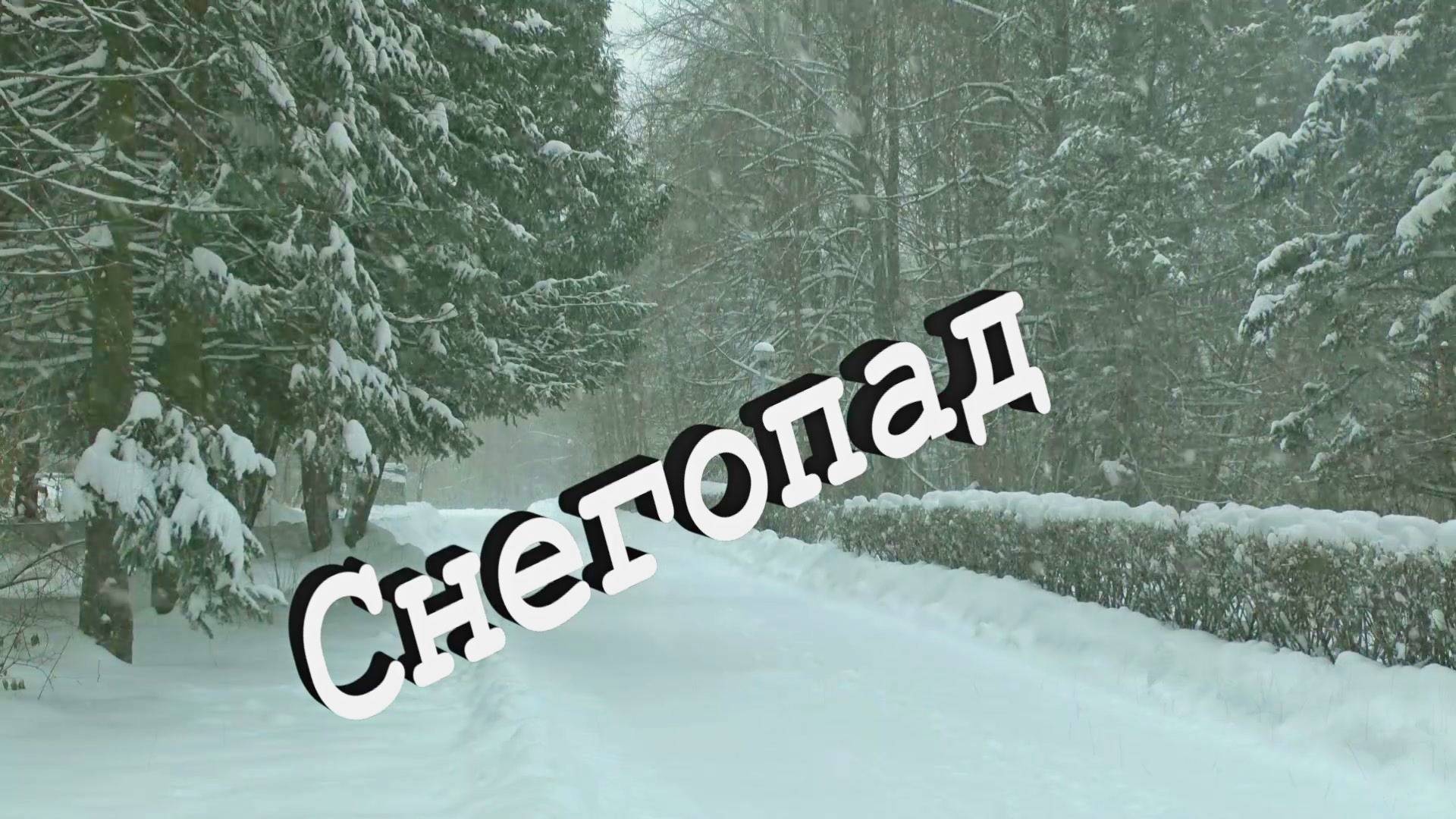 Снегопад смотреть онлайн