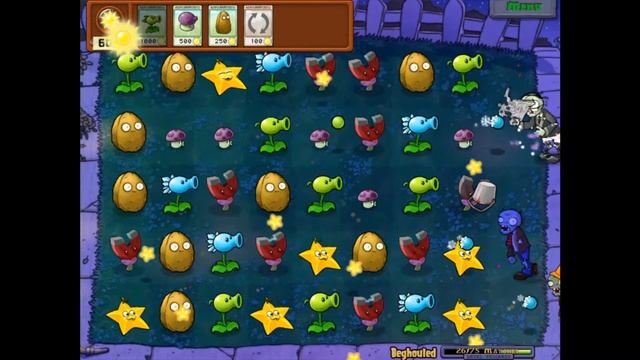 PvZ mini-game round 5: Beghouled смотреть онлайн