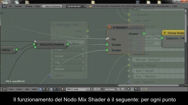 PBR in Cycles per Blender 2.7x [redbaron85] - 13/29: l'input isMetallic смотреть онлайн