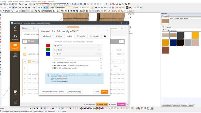 Tvorba sdruženého přířezu pro kusovník - plugin OpenCutList смотреть онлайн
