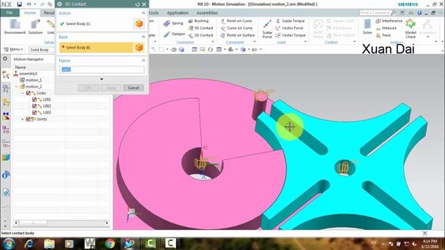 geneva gear mechanism nx cae motion simulation tutorials смотреть онлайн
