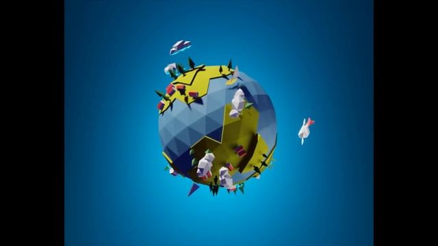 low poly world animation - Blender 3 eevee Render смотреть онлайн