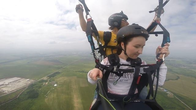 На параплане по подарочному сертификату. Пермь 27.06.15 смотреть онлайн