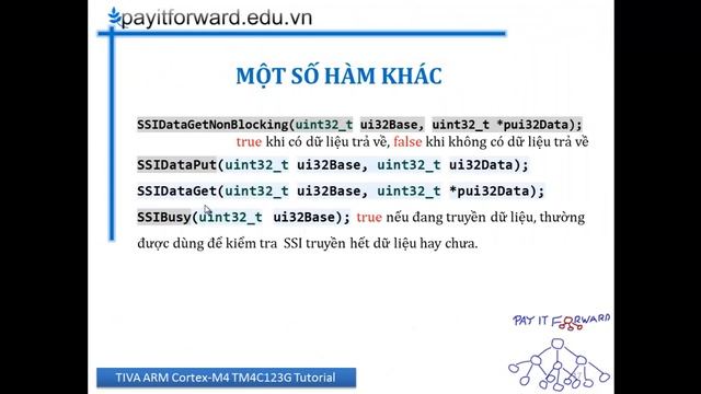 [TIVA M4 TUT] Bài 5: SPI (www.payitforward.edu.vn)