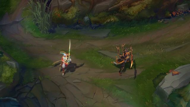 천상비늘 마스터이 VS 먹그림자 마이 롤 스킨 비교 [Heavenscale Yi VS Inkshadow Yi Skin] смотреть онлайн