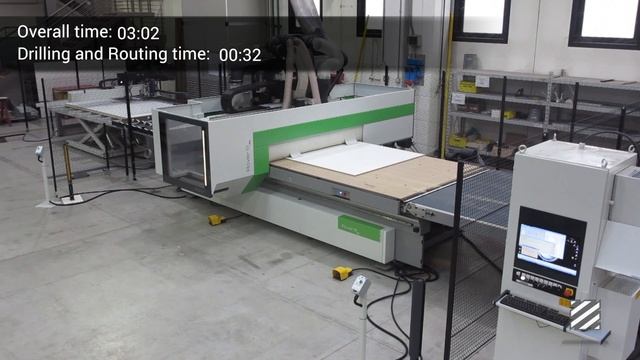 Biesse ROVER B FT - Particleboard Nesting смотреть онлайн