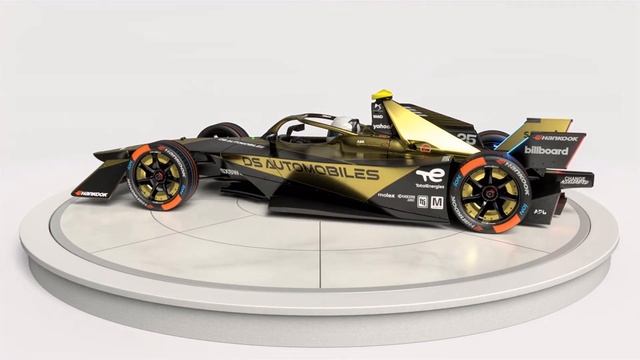 DS Racing Formula E Team 2024 Gen3 Race Car PBR 3D model смотреть онлайн