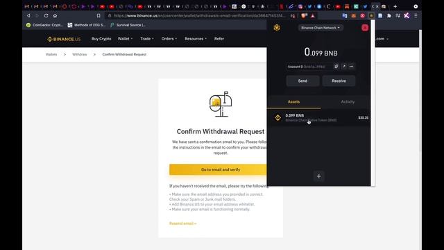 HOW TO WITHDRAW BNB FROM BINANCE.US TO YOUR METAMASK! смотреть онлайн