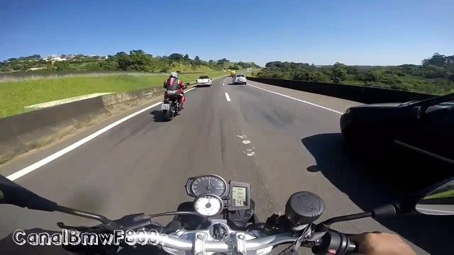 YAMAHA MT07 VS BMW F800R QUEM LEVA? смотреть онлайн