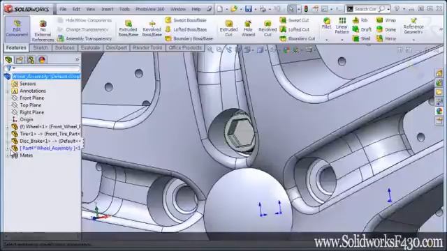 solid works ferrari models Surface Modeling смотреть онлайн