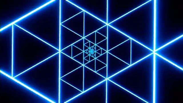 Infinite Looping Triangles - Blender Eevee Animation смотреть онлайн