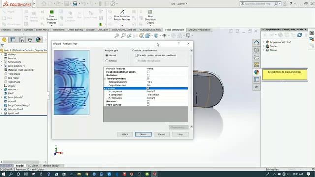 Flow simulation inside tank by solidworks,free surface water flow simulation ,**exclussive** смотреть онлайн