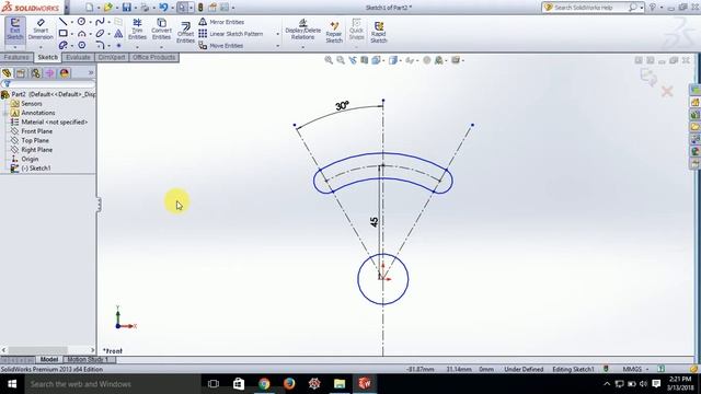 offset, fix, construction line, tangent, center point arc slot #IPE200 смотреть онлайн