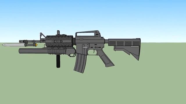 M4 Carbine | Google Sketchup [HD] смотреть онлайн