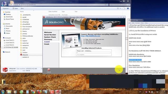 How to install Solidwork 2013 sp3 смотреть онлайн