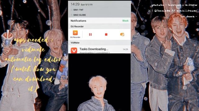 🍡 : Watch Me How To Add Kpop Album Cover – Manual Edit ‧₊˚✧