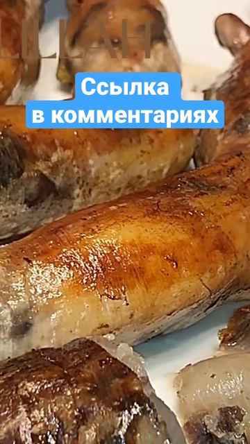 ДОМАШНЯЯ КОЛБАСА С МАРИНОВАННЫМ МЯСОМ И КАРТОФЕЛЕМ 🔥 HOMEMADE SAUSAGE WITH MEAT AND POTATOES