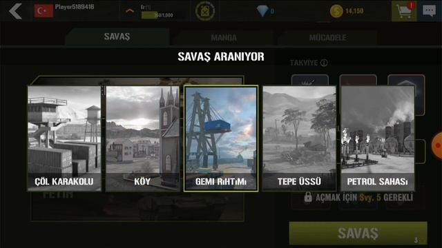 TANK, SAVAŞ OYUNU OYNUYORUZ #2