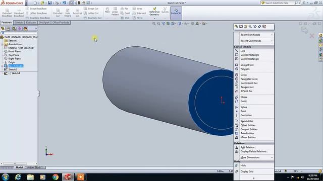 SolidWorks Practice Exercises for Beginners, How to Make shapes in SolidWorks --- Learning Academ смотреть онлайн