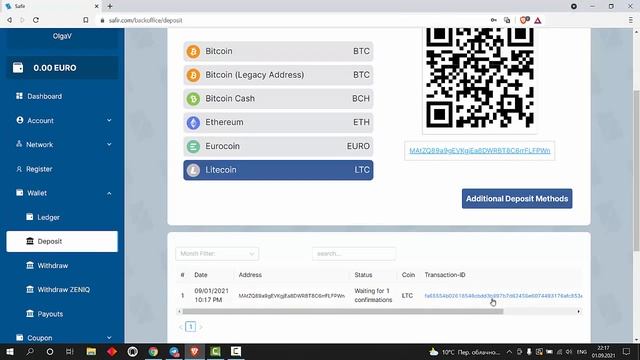 Уникальный IT продукт SAFIR GLOBAL. Как сделать депозит Покупка хаба и минтинг ZENIQ COIN смотреть онлайн