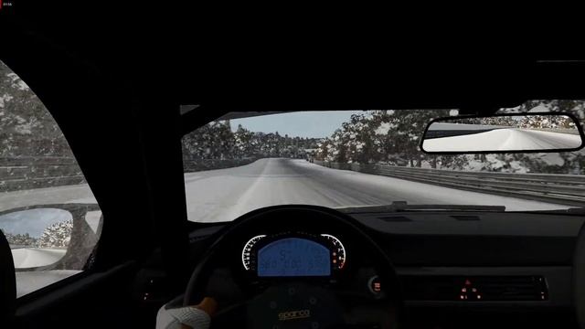 Nordschleife im Winter onboard BMW M3 GT4 PC2 смотреть онлайн