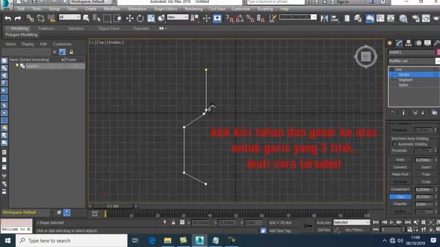 Tutorial membuat gelas dengan 3D MAX 2016 menggunakan metode Lathe смотреть онлайн