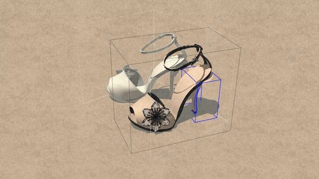 M/16 - "FENDI"... Petal Sandals design in SketchUp For Free смотреть онлайн