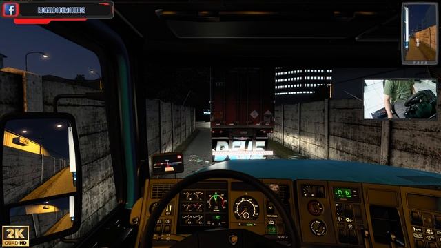 EURO TRUCK SIMULATOR 2 - COMBOIO COM OS AMIGOS - MAPA EAA 1.49 V2 смотреть онлайн
