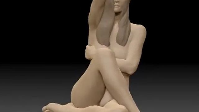 Female anatomy practice in Zbrush .mov смотреть онлайн