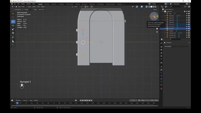 Blender, Marmoset, Substance| Stylized Chest |Speed Modeling| Part 1: Blocking, prepare to Sculptin смотреть онлайн