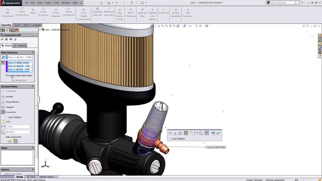 SOLIDWORKS Tips & Tricks Using Multiple Mate Mode in Assemblies смотреть онлайн