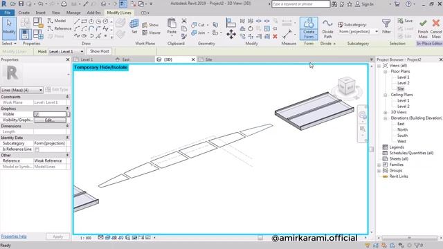 REVIT TUTORIAL : Project Modeling (Suspension Bridge) смотреть онлайн