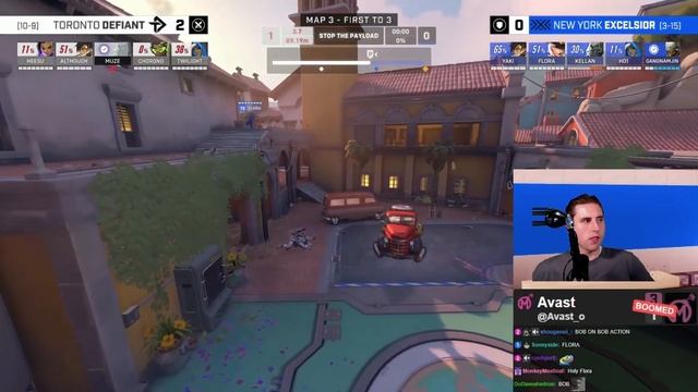 Avast co-streams Toronto Defiant vs New York Excelsior | OWL Season 5 - Week 21 - Day 2 - Match 3 смотреть онлайн