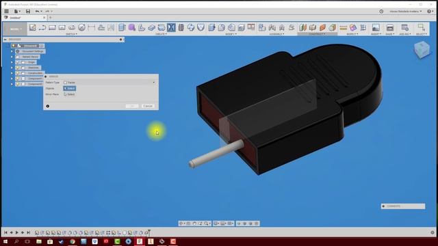 FUSION 360 #138: Aplicaciones y Características MIRROR смотреть онлайн