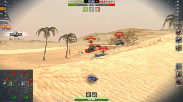 World Of Tanks Blitz.VK 30.01 P. Классный середнячок. смотреть онлайн