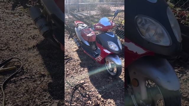 2011 JonWay 150cc scooter смотреть онлайн