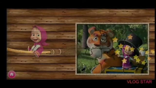 MASHA AND THE BEAR EDUCATIONAL GAMES PUZZLES смотреть онлайн