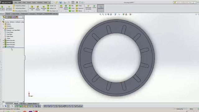Mechanical Iris 3D model - From DXF to SolidWorks смотреть онлайн