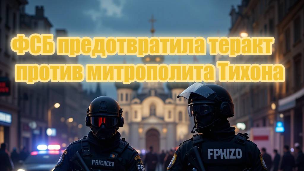 ФСБ предотвратила теракт против митрополита Тихона смотреть онлайн