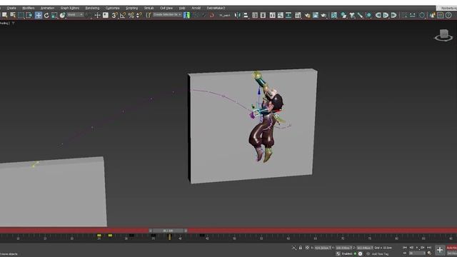Animating & Skinning a Game Character in 3ds Max Part #2 смотреть онлайн