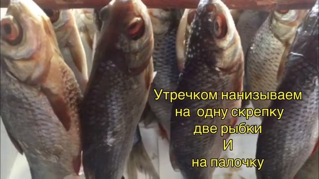 СУШЁНАЯ ПЛОТВА #готовимдома