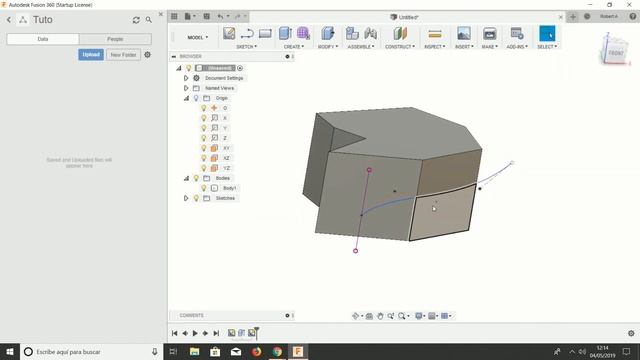 Como CORTAR BODIES en FUSION 360 ✂️ herramienta SPLIT BODY смотреть онлайн
