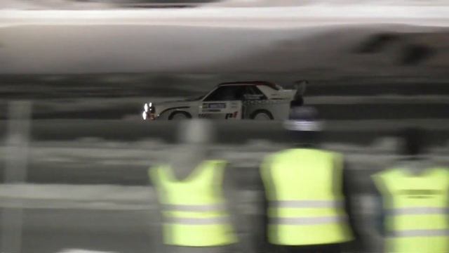 Group B Audi and Harri Rovanperä in Jyväskylä Winter Rally 2023 ss1 смотреть онлайн