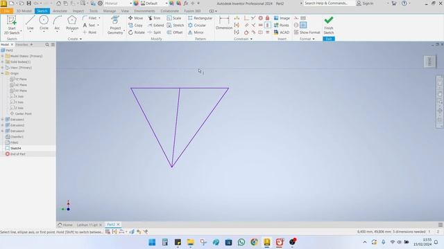 Latihan 11 Tutorial Autodesk Inventor 2024 Membuat Baut смотреть онлайн