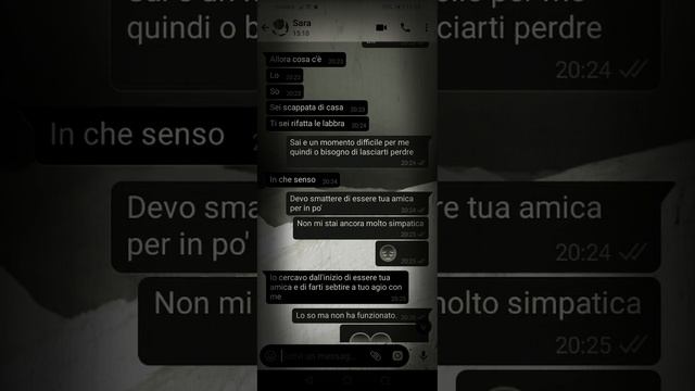 Scherzo A Una Mia Amica Sara