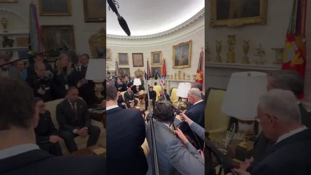 Диалог из ссоры Дональда Трампа и Владимира Зеленского в прямом эфире. смотреть онлайн